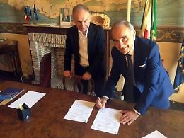 Petrucci-Schiboni, il passaggio di consegne questa mattina in Comune