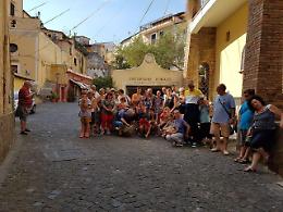 Associazione italiana persone down, una delegazione di 40 ragazzi in visita al Cisternone