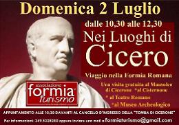 “Nei luoghi di Cicero”, domenica visite gratuite ai siti archeologici con “Formia Turismo”