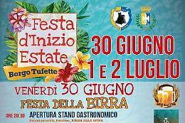 Festa di inizio estate a borgata Tufette, prevista anche la gara della pastasciutta