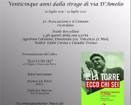 "Ecco chi sei" di Filippo e Franco La Torre, la presentazione del libro al Belvedere