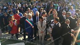[VIDEO] Tensione all'ingresso dei Giardinetti. Gruppi di destra bloccati dalle forze dell'ordine