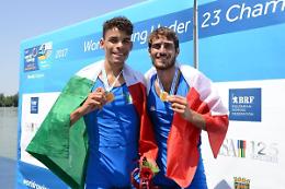 Canottaggio, ai Mondiali U23 di Plovdiv brillano i giovani dei gruppi sportivi militari di Sabaudia