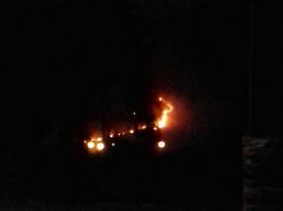 Incendio a Monte Cucca, le fiamme hanno continuato a bruciare per tutta la notte