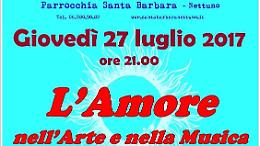 "L'Amore nell'arte e nella musica", domani sera l'incontro culturale con ingresso gratuito
