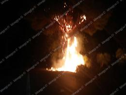 Incendio a Penitro, presunto piromane rintracciato e denunciato da polizia e carabinieri