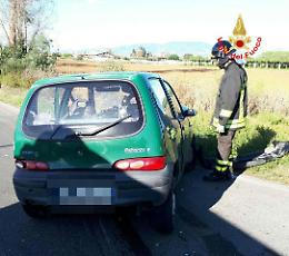 Terribile incidente in via dello Scopeto, grave un bambino di soli 4 anni trasportato a Roma