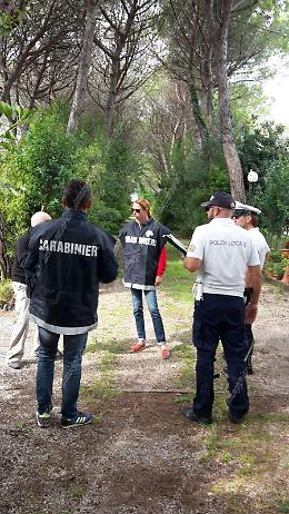 Confisca del campeggio Fogliano,oggi Nipaf e Polizia Locale hanno eseguito il provvedimento