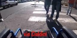 Casapound: "Barriere architettoniche, una vergogna per la città"