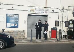 Eseguito in paese il sequestro preventivo di una sala slot