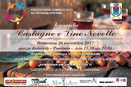 Passiti, castagne, dolciumi e Novello: doppio appuntamento con il gusto