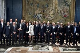 Laura Colnaghi Calissoni riceve il titolo di Cavalieri del Lavoro