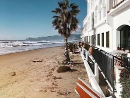 La magia del mare in inverno a Sperlonga conquista il web