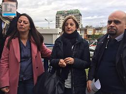 Giustizia e sanit&agrave;, il minitour di Roberta Lombardi (M5S) a Latina