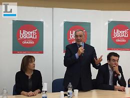 Pietro Grasso: "Mai in un Governo in cui c'è la destra"