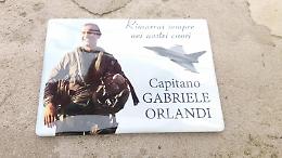 Terracina, spunta una targa in memoria del maggiore Gabriele Orlandi