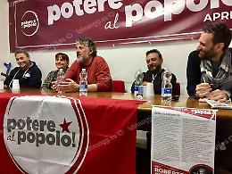 Potere al Popolo lancia la sfida, il candidato sindaco è Roberto D'Agostini
