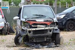 Incidente stradale  nella notte, grave un trentenne di Latina