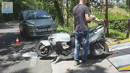 Scontro in scooter in via Lunga, grave un 50enne