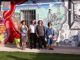 Un murales nel quartiere Primo per ricordare Franco Mandolesi