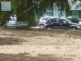 Il parco tra via Albalonga e via Cerveteri ripulito dal Comune