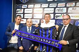 Il primo giorno in nerazzurro del nuovo tecnico, Carmine Parlato