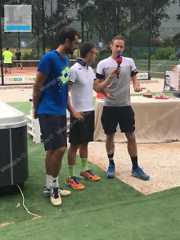 Padel con i vip, alla Baia d'Argento di Sabaudia tanti ospiti