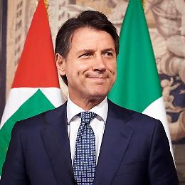 Il premier Giuseppe Conte al Circeo con la compagna Olivia Paladino