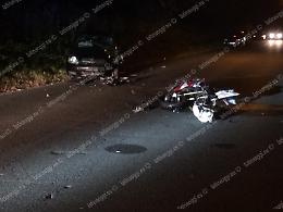 Scontro al Lido di Latina in via Massaro, grave un motociclista