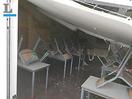Crolla il controsoffitto nella scuola primaria, una tragedia sfiorata