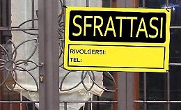 Sfratti, cifre record: il numero maggiore è per morosità