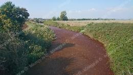 Il fiume si colora di rosso nuovo allarme per l'Astura