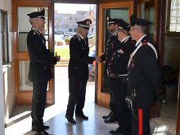 Il Comandante Rispoli in visita al Comando Provinciale di Latina