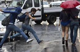 Rischio acquazzoni, scatta una nuova allerta meteo