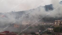 Terracina, fumo bianco dalla collina: raffica di segnalazioni