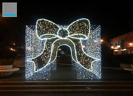 Prime luminarie in città, in piazza Roma arriva il villaggio di Babbo Natale