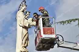 Omaggio all'Immacolata con imprevisto in piazza San Marco
