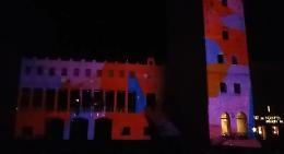 Terracina, videomapping sul palazzo comunale: se la storia è digitale