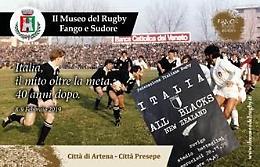 Ad Artena gli Azzurri della prima, storica, Italia-All Blacks del '79