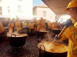 La Festa della polenta fa scalo a Sermoneta Scalo