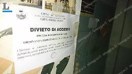 [FOTO] Nettuno, Divina Provvidenza: arrivano i sigilli. Associazioni sgomberate