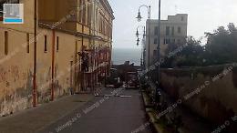 Nettuno, riapertura di via Menni: al via il posizionamento dei ponteggi