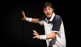 La partita impossibile tra Emilio Solfrizzi e Roger Federer