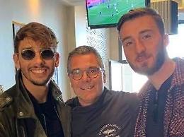 Anzio: domenica da vip con i calciatori Goldaniga e Cristante e con Bruno Vespa