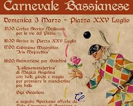 Il carnevale medievale sbarca a Bassiano: il programma
