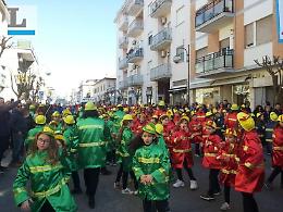Maltempo, annullata la prima sfilata del Carnevale Apriliano