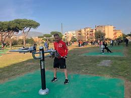 Salute e benessere: a Terracina la palestra per il Fitness è un parco pubblico