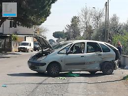 Grave incidente in via Carano, un uomo trasferito in eliambulanza al San Camillo