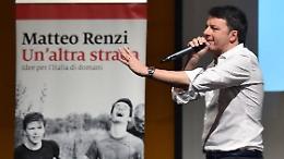 Matteo Renzi a Latina per presentare il libro "Un'altra strada"