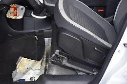 Da Nettuno a Ferentino con sette chili di cocaina in auto, patteggia la pena